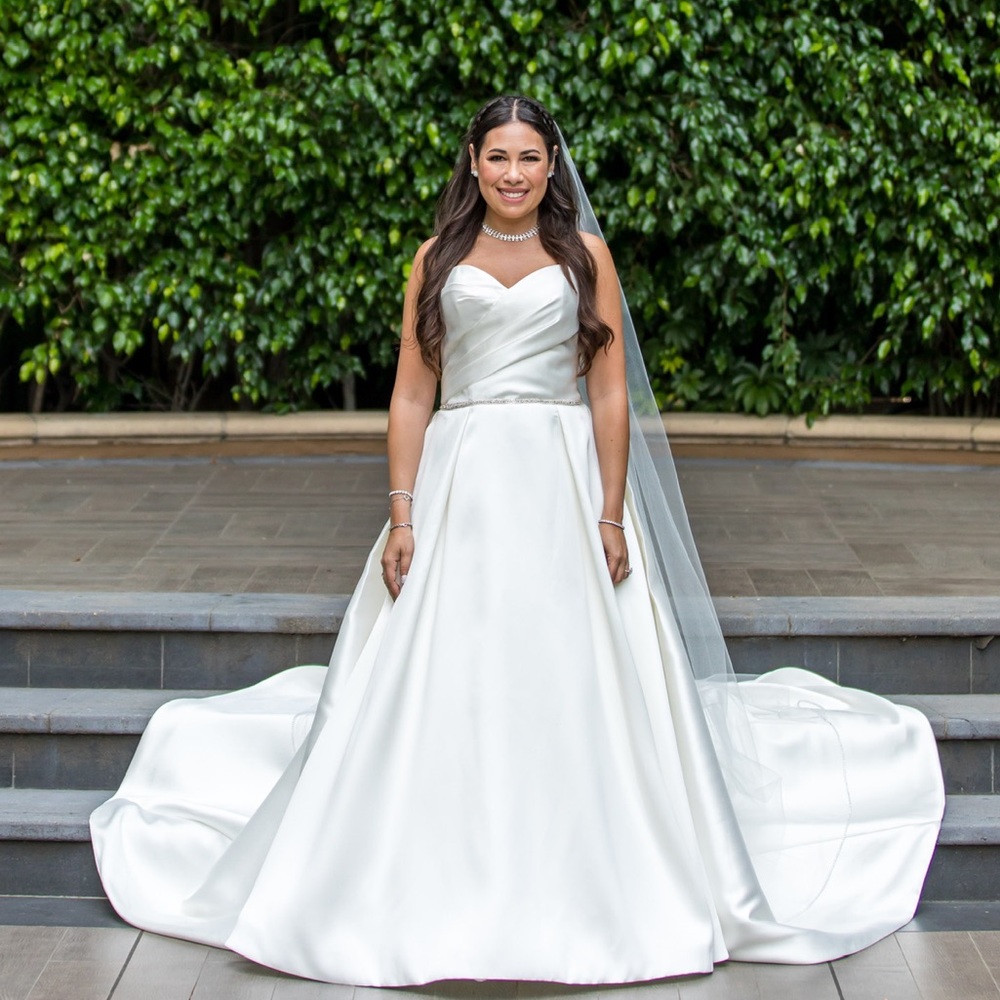 Pronovias ballgown wedding dress